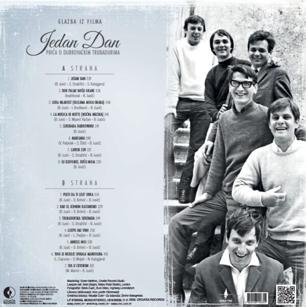 DUBROVAČKI TRUBADURI – JEDAN DAN (LP) - Image 2
